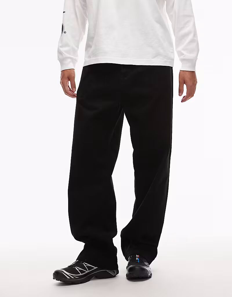 Свободные зауженные брюки Landon черного цвета Carhartt Wip
Свободные зауженные брюки Landon черного цвета Carhartt Wip