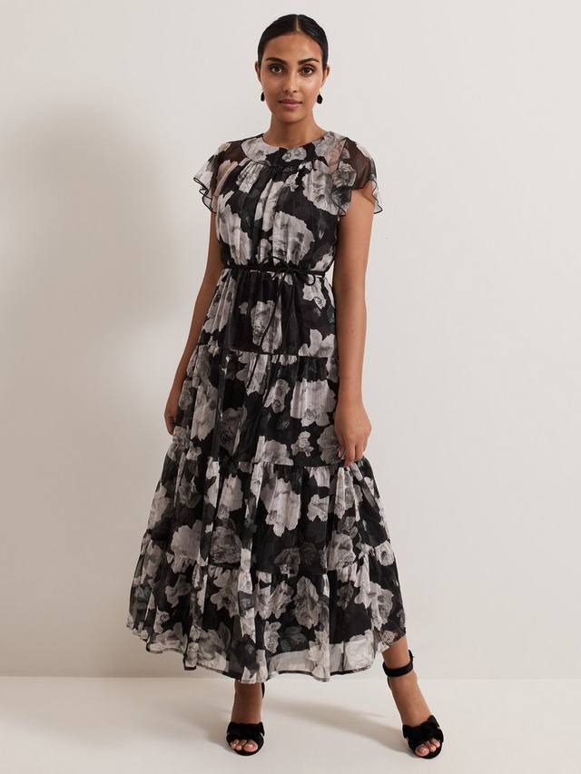 Миниатюрное платье в цветочек от jordine Phase Eight, разноцветный
Миниатюрное платье в цветочек от jordine Phase Eight, разноцветный