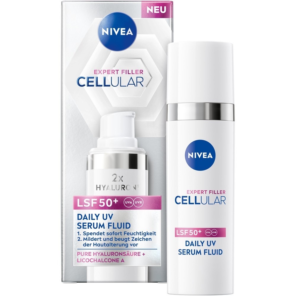 Сыворотка для лица cellular expert filler daily uv serum fluid lsf 50+ Nivea, объем 30 мл
Сыворотка для лица cellular expert filler daily uv serum fluid lsf 50+ Nivea, объем 30 мл