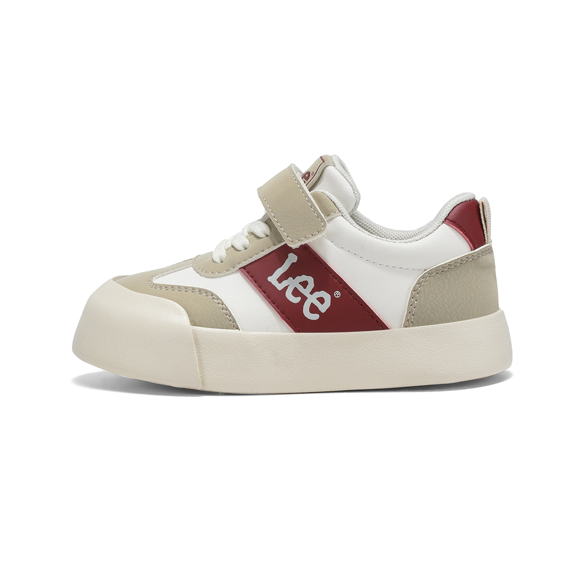 Низкие подростковые кроссовки для скейтбординга для детей Lee, бежевый/бордовый
Низкие подростковые кроссовки для скейтбординга для детей Lee, бежевый/бордовый