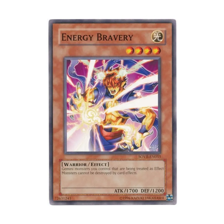 CCG Энергетическая храбрость (Обычная), Yu-Gi-Oh - Stardust Overdive - Singles
CCG Энергетическая храбрость (Обычная), Yu-Gi-Oh - Stardust Overdive - Singles