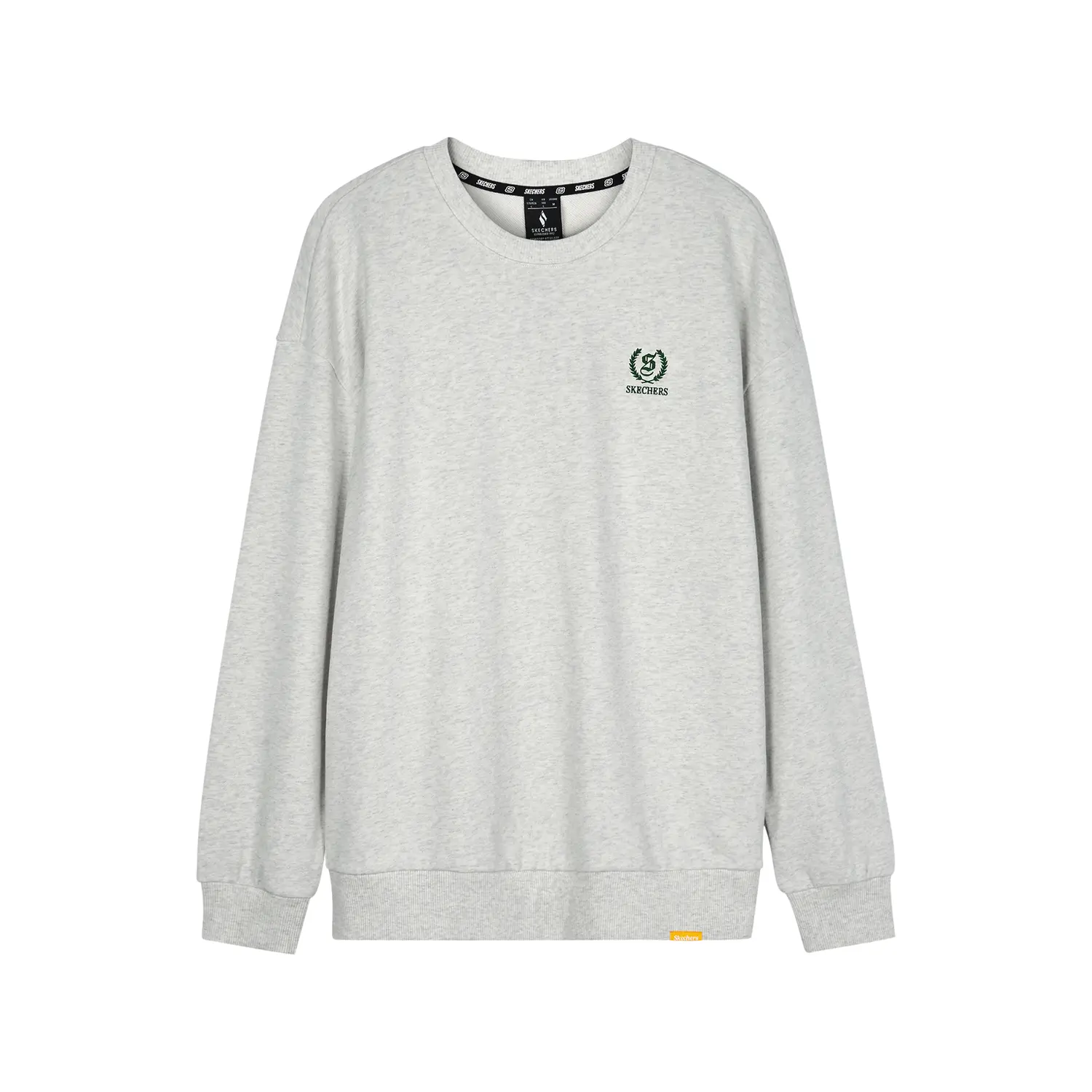 Свитшот унисекс серый Skechers
Свитшот унисекс серый Skechers