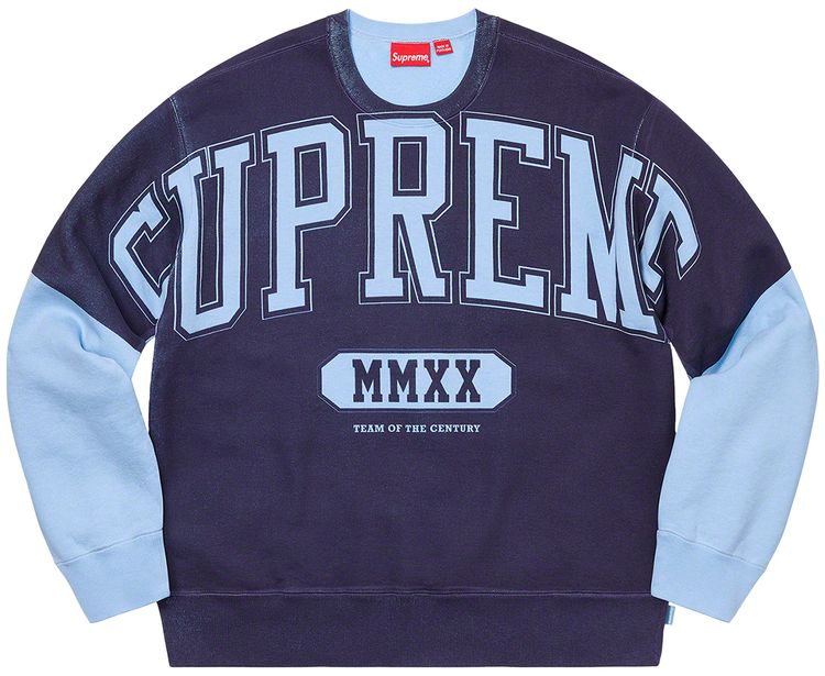 Свитшот Supreme Overprint Crewneck, синий
Свитшот Supreme Overprint Crewneck, синий