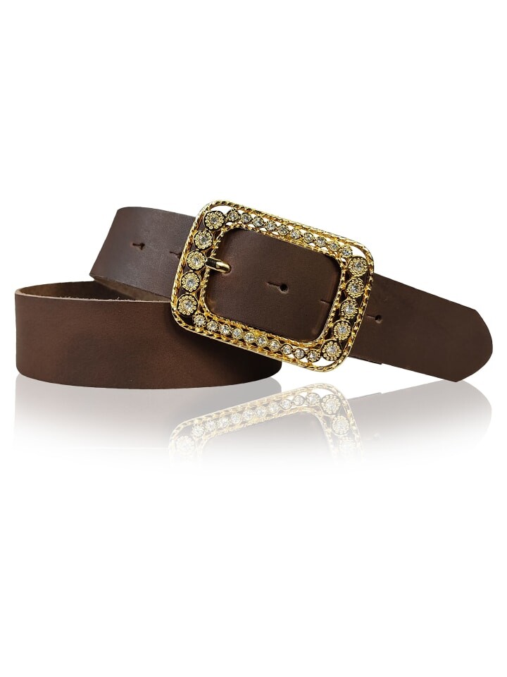 Ремень FRONHOFER Damengürtel goldene Strassschnalle, темно-коричневый
Ремень FRONHOFER Damengürtel goldene Strassschnalle, темно-коричневый