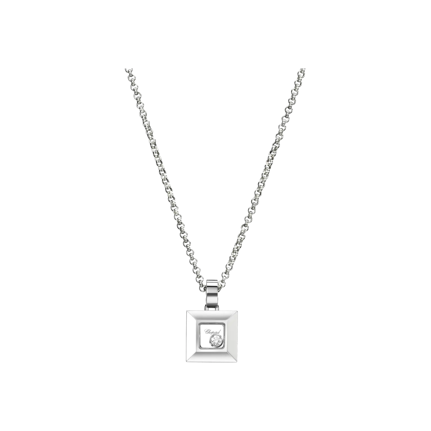 Колье happy diamonds из белого золота с бриллиантом Chopard
Колье happy diamonds из белого золота с бриллиантом Chopard