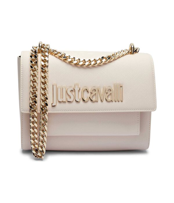 Сумка через плечо Just Cavalli, экрю 
Сумка через плечо Just Cavalli, экрю