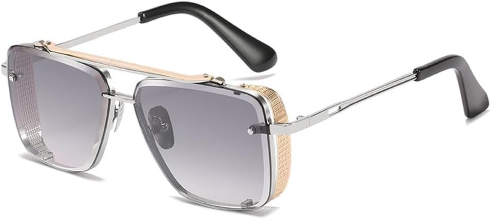 Модные солнцезащитные очки для мужчин и женщин в стиле стимпанк, винтажные солнцезащитные очки с градиентным красным покрытием и защитой от ультрафиолета UV400 TYUVIVO, 14
Модные солнцезащитные очки для мужчин и женщин в стиле стимпанк, винтажные солнцезащитные очки с градиентным красным покрытием и защитой от ультрафиолета UV400 TYUVIVO, 14