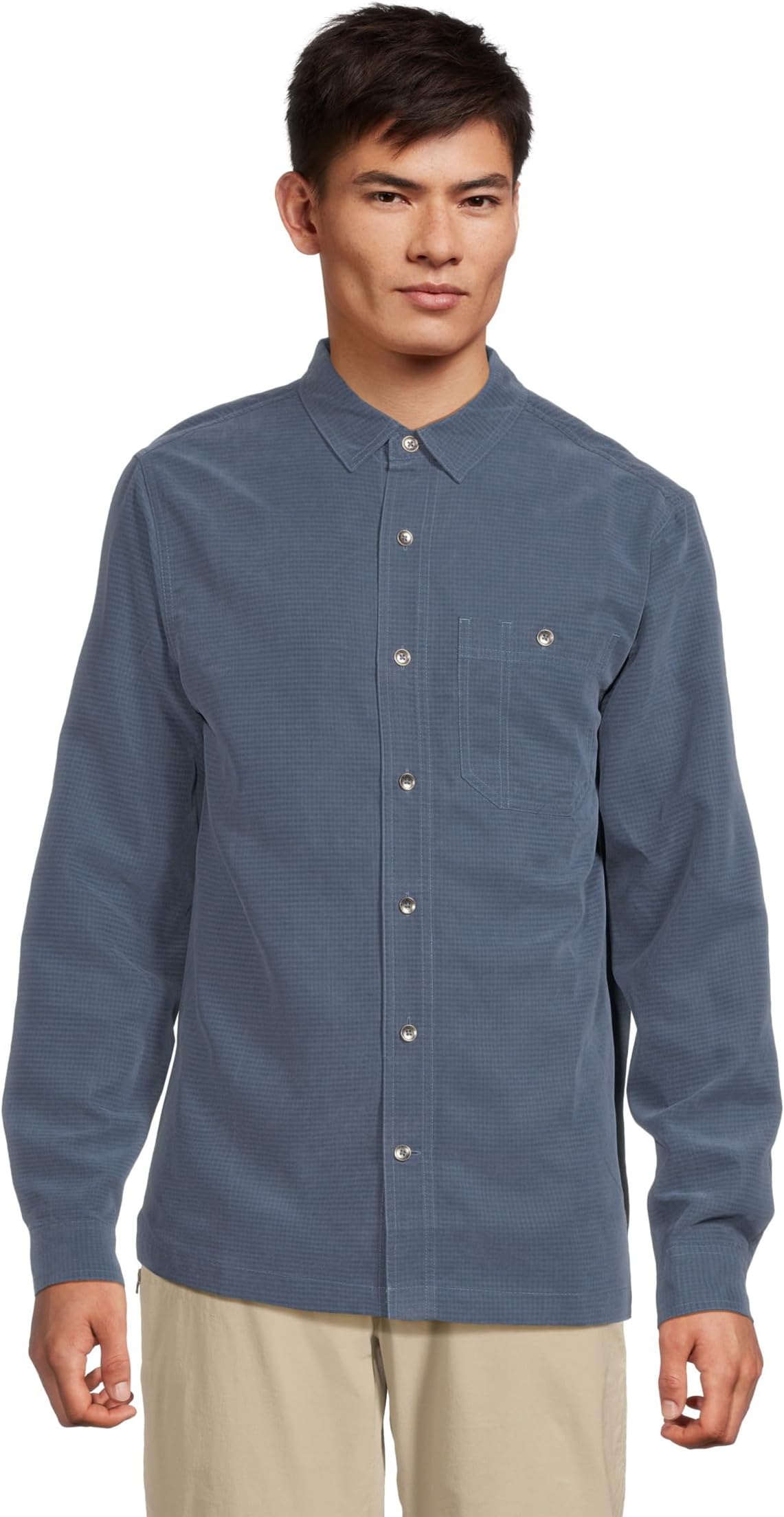 Мужская кофта Mojave Pucker с длинным рукавом Royal Robbins, Collins Blue
Мужская кофта Mojave Pucker с длинным рукавом Royal Robbins, Collins Blue