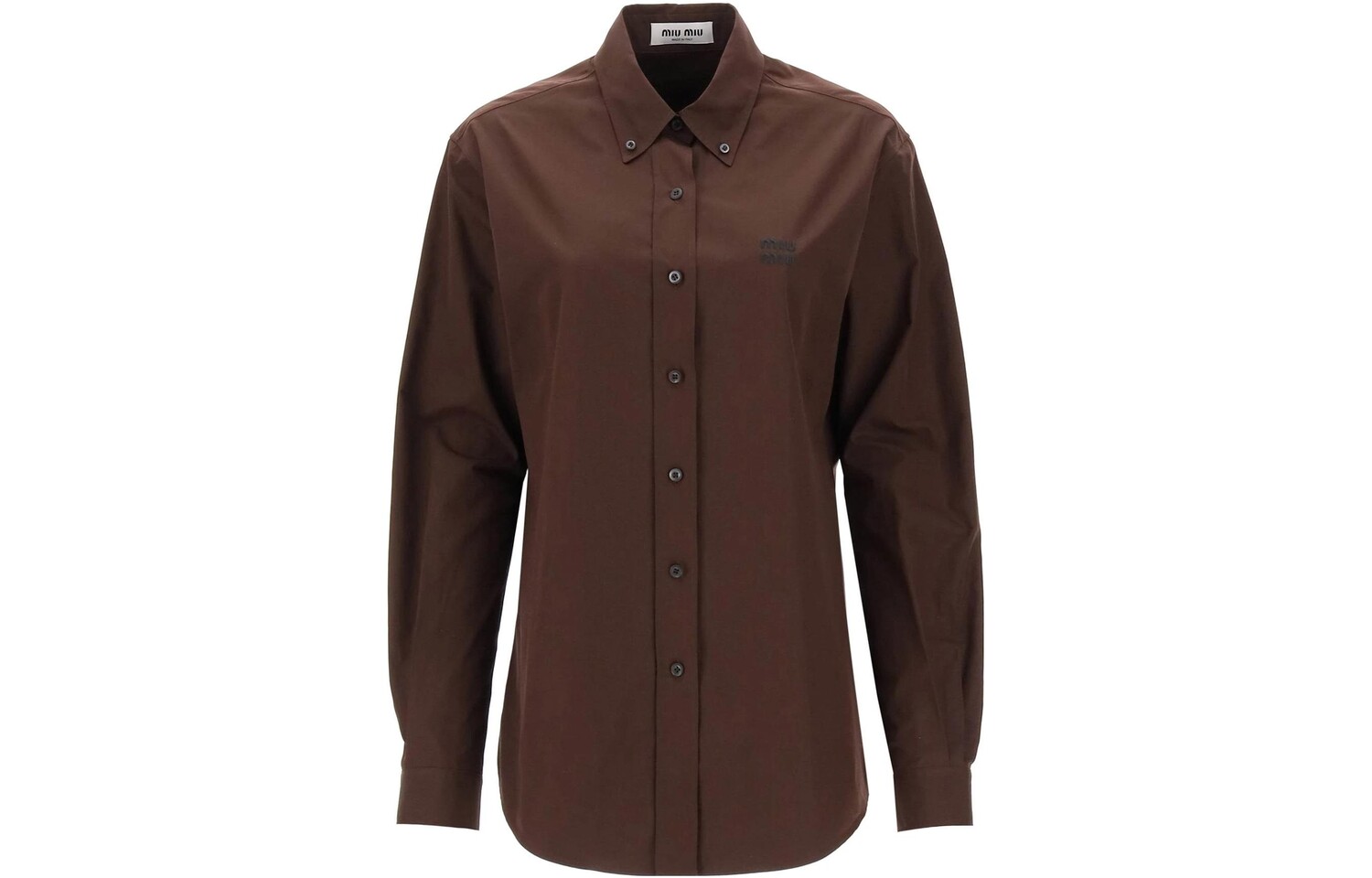 Рубашка женская коричневая Miu Miu
Рубашка женская коричневая Miu Miu