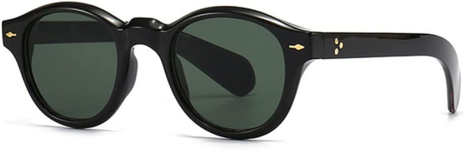 Винтажные круглые солнцезащитные очки MUTYNE для женщин, модные панк-очки, защита от УФ-излучения UV400 для мужчин, трендовые солнцезащитные очки с заклепками, Black Dark Green
Винтажные круглые солнцезащитные очки MUTYNE для женщин, модные панк-очки, защита от УФ-излучения UV400 для мужчин, трендовые солнцезащитные очки с заклепками, Black Dark Green