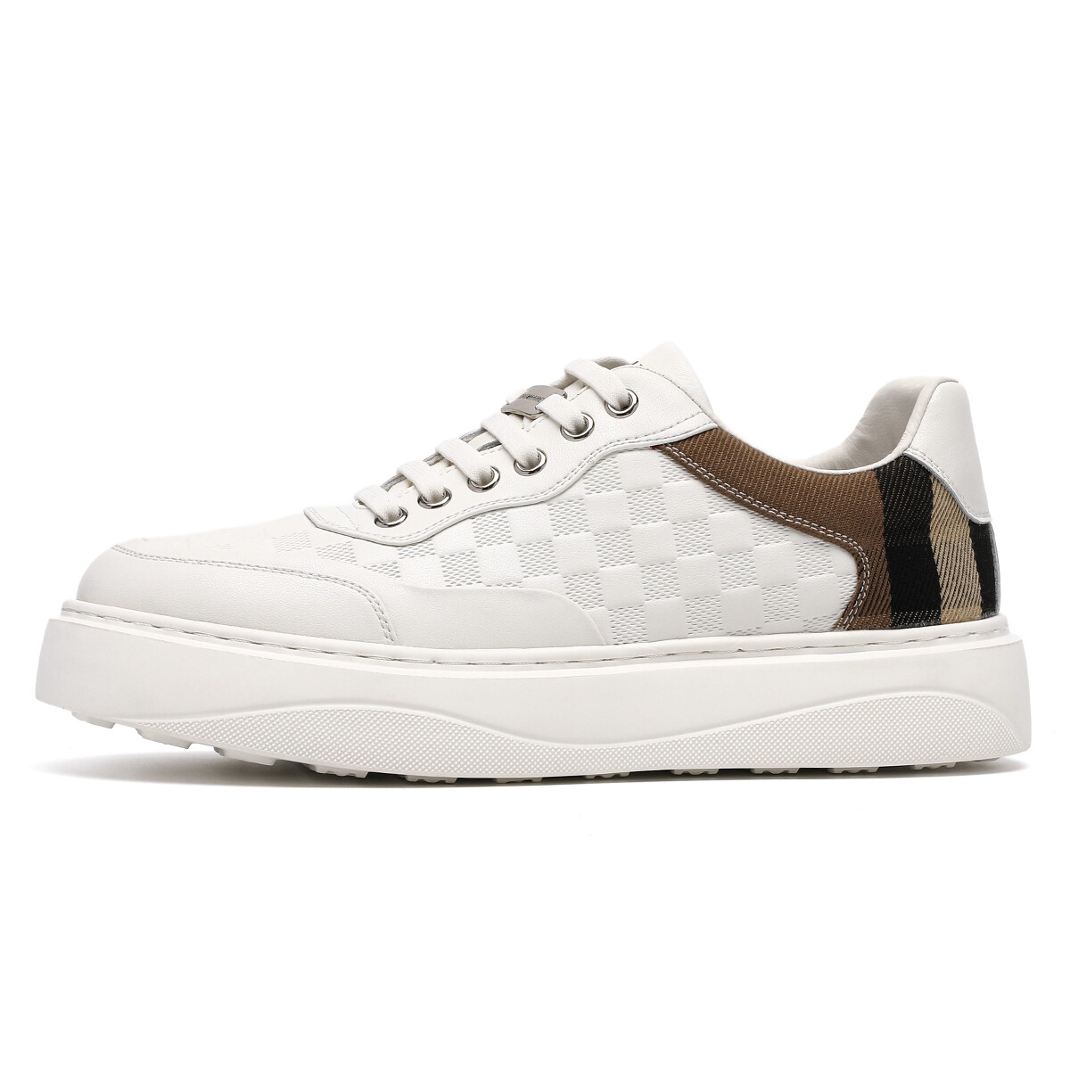 Кеды мужские, обувь для скейтбординга низкая белый Trumppipe
Кеды мужские, обувь для скейтбординга низкая белый Trumppipe