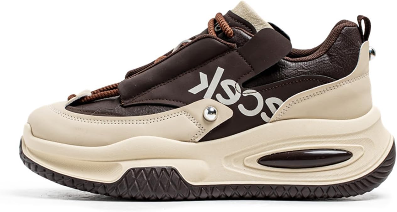 Мужские прогулочные кроссовки Комфортные Модные Кроссовки с Контрастными Цветами Объемные Легкие Ретро Повседневные Zhoupulp, 5127 Brown
Мужские прогулочные кроссовки Комфортные Модные Кроссовки с Контрастными Цветами Объемные Легкие Ретро Повседневные Zhoupulp, 5127 Brown