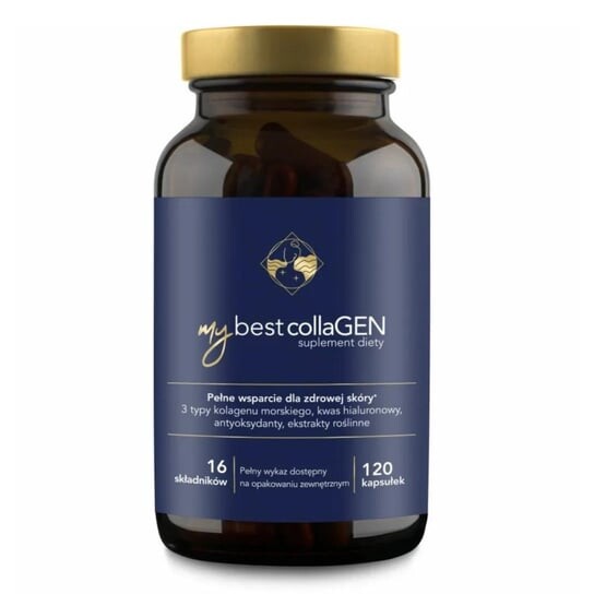 MyBestPharm, My Best CollaGEN, морской коллаген, 120 капсул. Inna marka
MyBestPharm, My Best CollaGEN, морской коллаген, 120 капсул. Inna marka