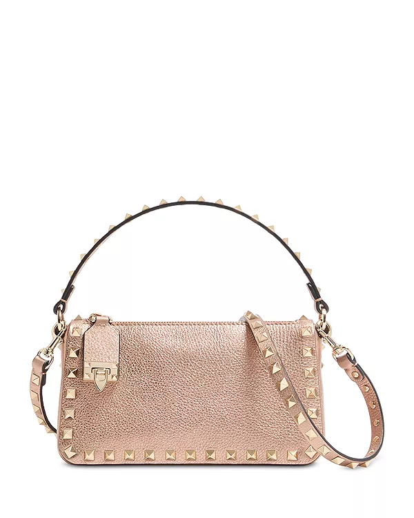 Маленькая сумка через плечо Rockstud Valentino Garavani, розовый
Маленькая сумка через плечо Rockstud Valentino Garavani, розовый