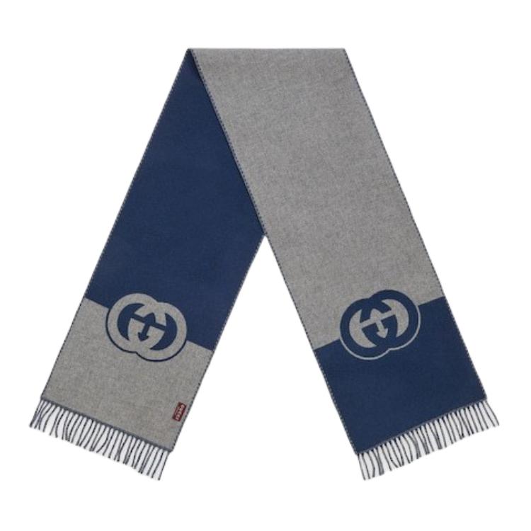 Шарф с интарсией Interlocking G GUCCI
Шарф с интарсией Interlocking G GUCCI