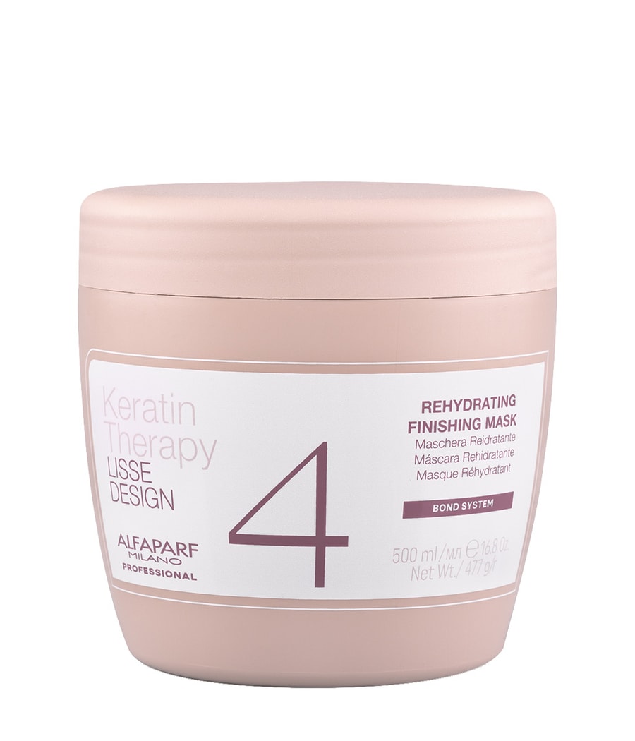 Маска для волос ALFAPARF MILANO Keratin Therapy Lisse Design Rehydrating Mask, 500 ml
Маска для волос ALFAPARF MILANO Keratin Therapy Lisse Design Rehydrating Mask, 500 ml