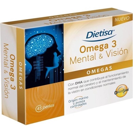 Омега 3 Mental Y Vision 45 Перлас Dietisa
Омега 3 Mental Y Vision 45 Перлас Dietisa