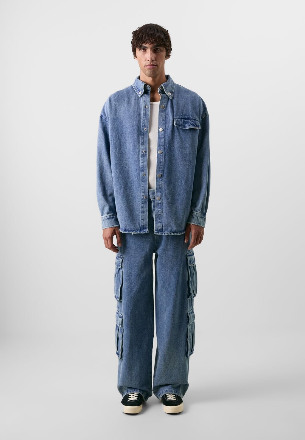 Рубашка SANADA UNISEX Don't Waste Culture, светло-голубой деним
Рубашка SANADA UNISEX Don't Waste Culture, светло-голубой деним