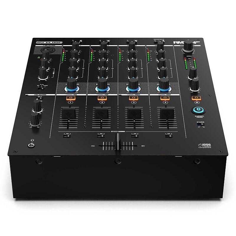 Микшер Reloop RMX-44BT 4-Channel Bluetooth DJ Club Mixer
Микшер Reloop RMX-44BT 4-Channel Bluetooth DJ Club Mixer