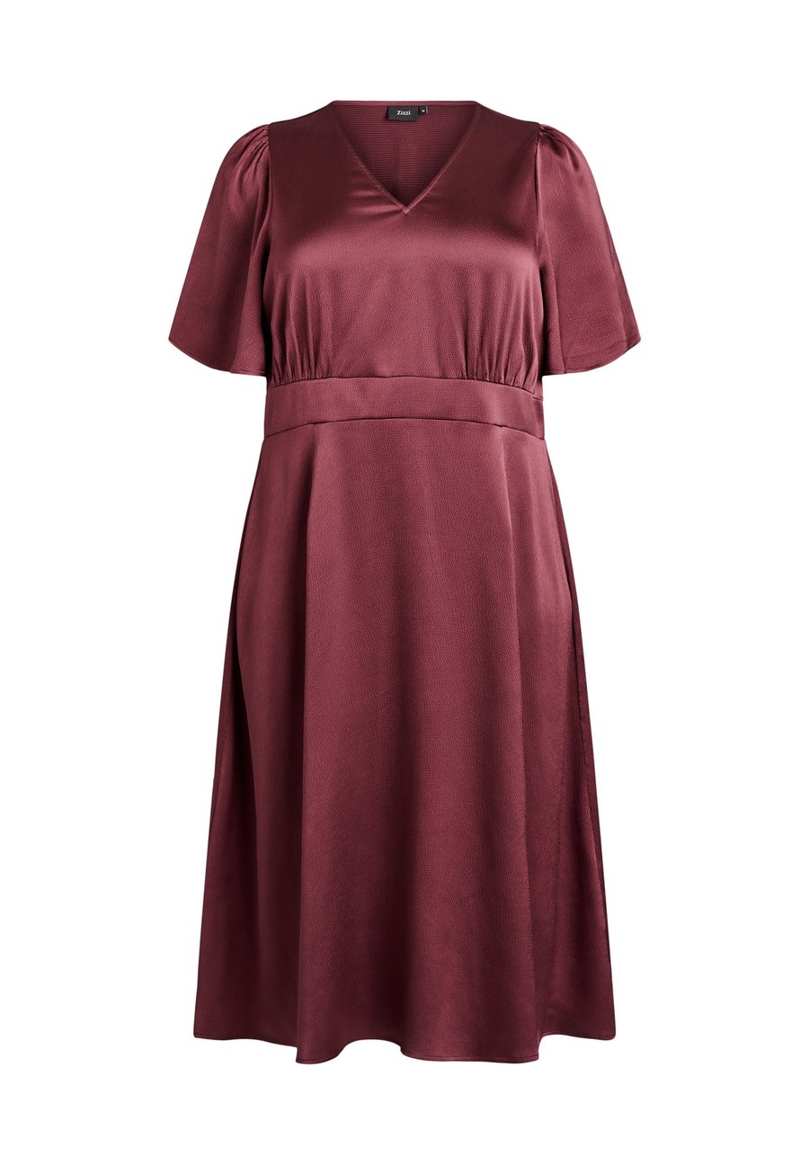 Платье Zizzi Day dress, Fudge/Bordeaux
Платье Zizzi Day dress, Fudge/Bordeaux