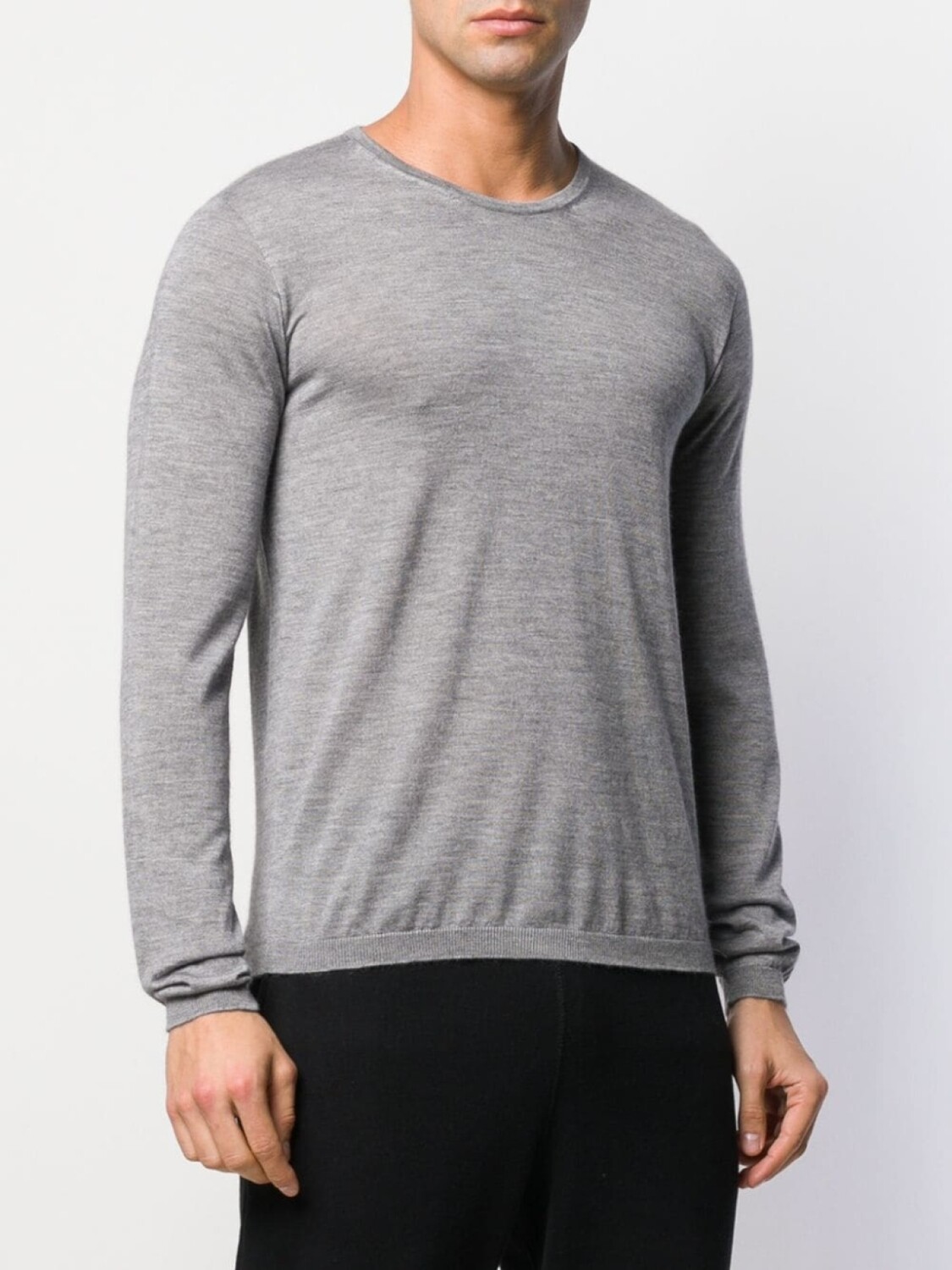 Roberto Collina джемпер с круглым вырезом, серый
Roberto Collina джемпер с круглым вырезом, серый