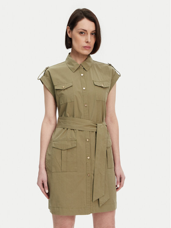 Платье-Рубашка стандартный крой 511BD15016 Gaudi, зеленый
Платье-Рубашка стандартный крой 511BD15016 Gaudi, зеленый