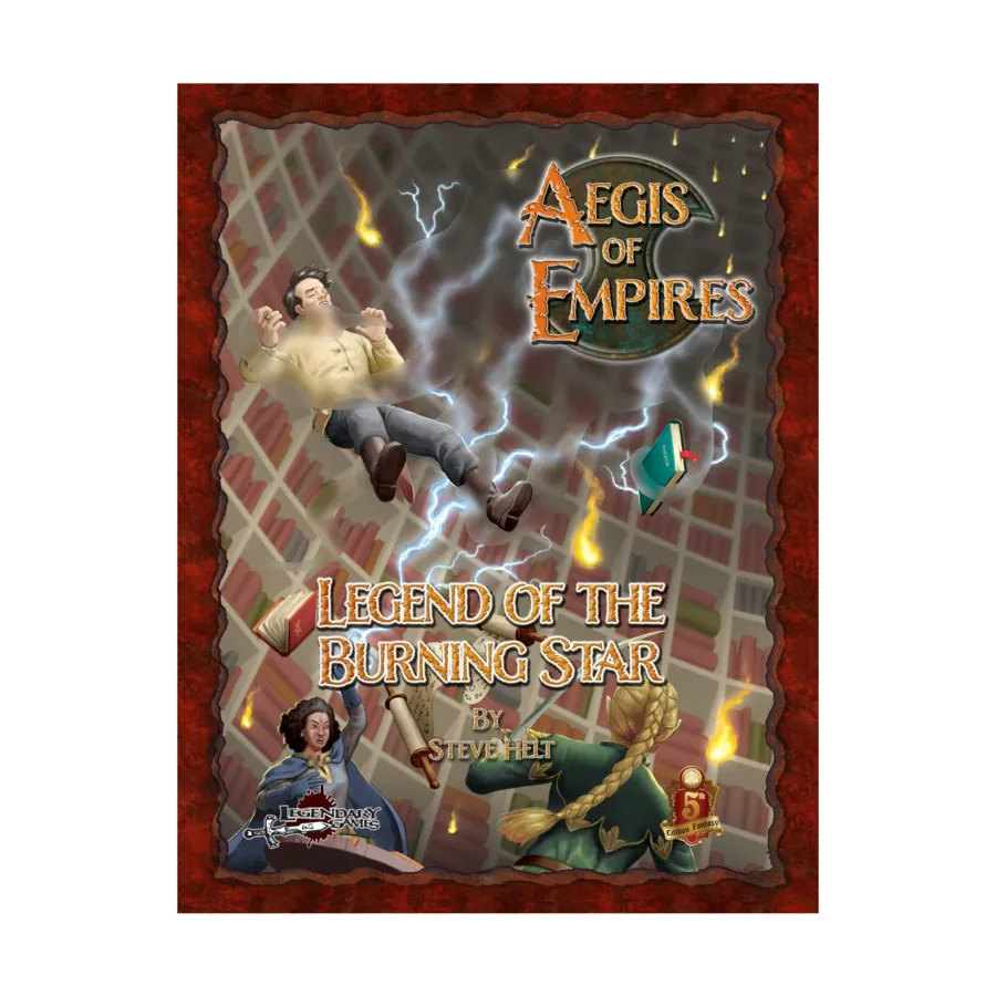 Legend of the Burning Star (5E), Dungeons & Dragons (5th Edition) - Aegis of Empires (Legendary Games), мягкая обложка
Legend of the Burning Star (5E), Dungeons & Dragons (5th Edition) - Aegis of Empires (Legendary Games), мягкая обложка