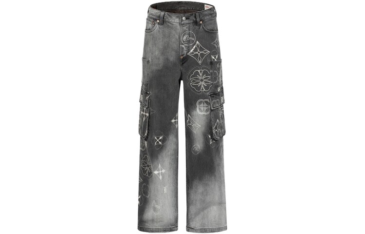 Джинсы мужские ковбойские черные Evisu, черный
Джинсы мужские ковбойские черные Evisu, черный