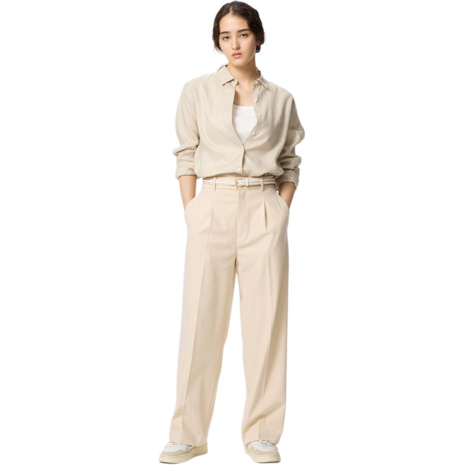 Женские повседневные брюки UNIQLO, бежевый
Женские повседневные брюки UNIQLO, бежевый