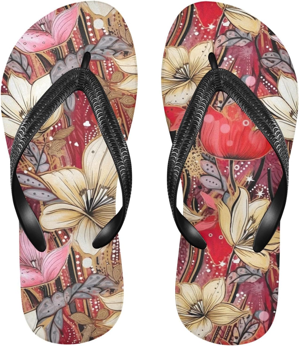 Розовые и белые цветочные шлепанцы для пляжа, сандалии-вьетнамки, резиновые нескользящие летние тапочки для женщин и мужчин для ходьбы Sinestour
Розовые и белые цветочные шлепанцы для пляжа, сандалии-вьетнамки, резиновые нескользящие летние тапочки для женщин и мужчин для ходьбы Sinestour