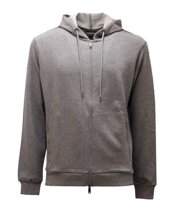 Толстовка на молнии серого меланжевого цвета Armani, серый
Толстовка на молнии серого меланжевого цвета Armani, серый