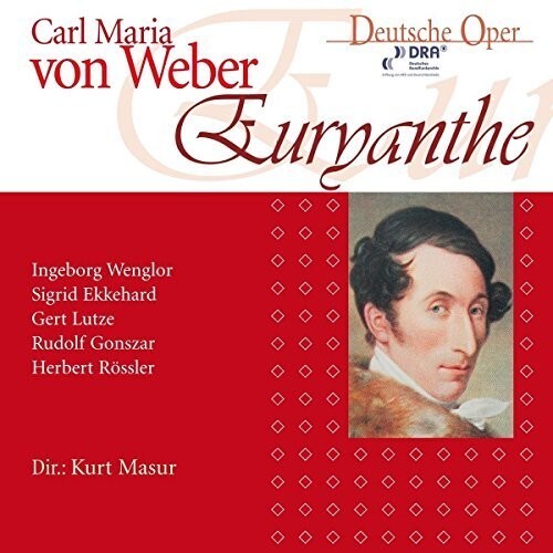 CD диск Weber / Wenglor / Ekkehard: Euryanthe
CD диск Weber / Wenglor / Ekkehard: Euryanthe