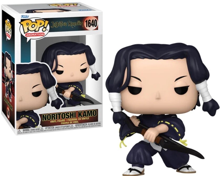 Funko POP! Аниме, коллекционная фигурка, JJK, Камо Норитоши, 1640 г.
Funko POP! Аниме, коллекционная фигурка, JJK, Камо Норитоши, 1640 г.