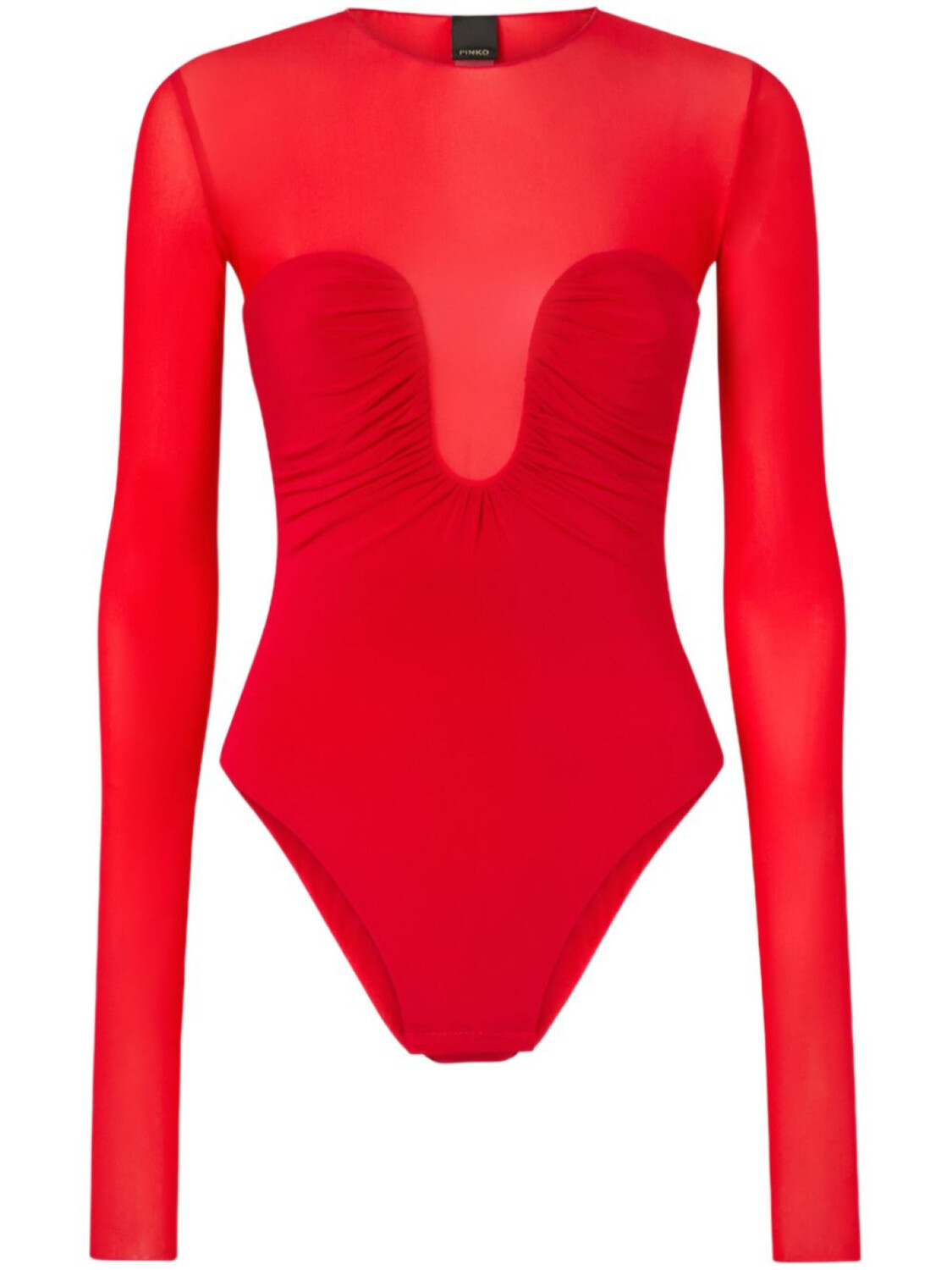 PINKO боди с длинными рукавами, красный
PINKO боди с длинными рукавами, красный