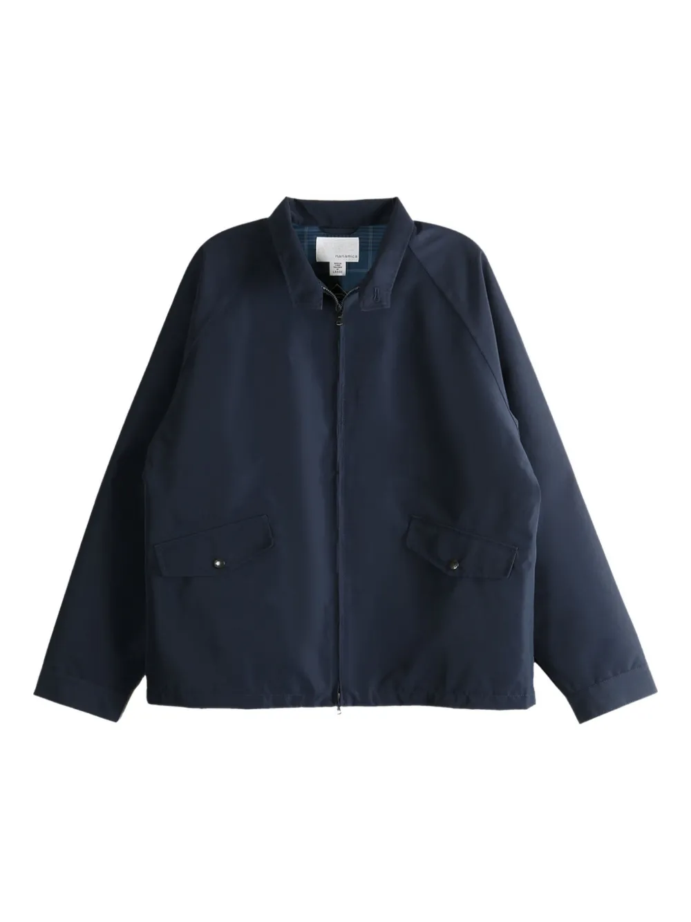 Куртка с застежкой-молнией и карманом-клапаном Nanamica, синий
Куртка с застежкой-молнией и карманом-клапаном Nanamica, синий