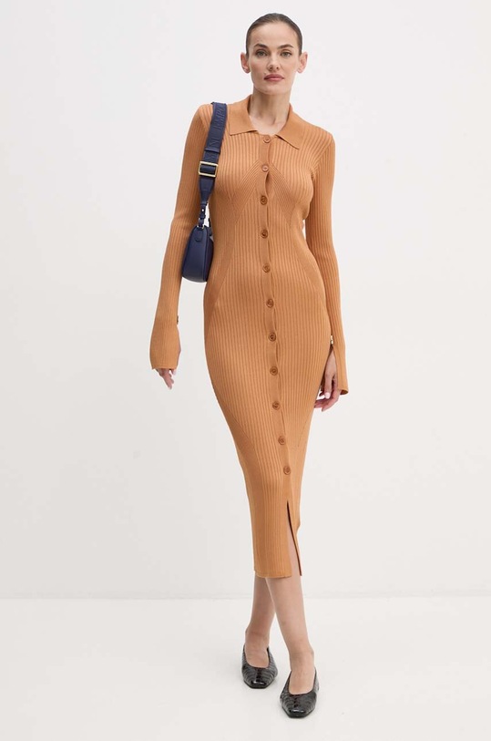 Платье Patrizia Pepe, коричневый
Платье Patrizia Pepe, коричневый