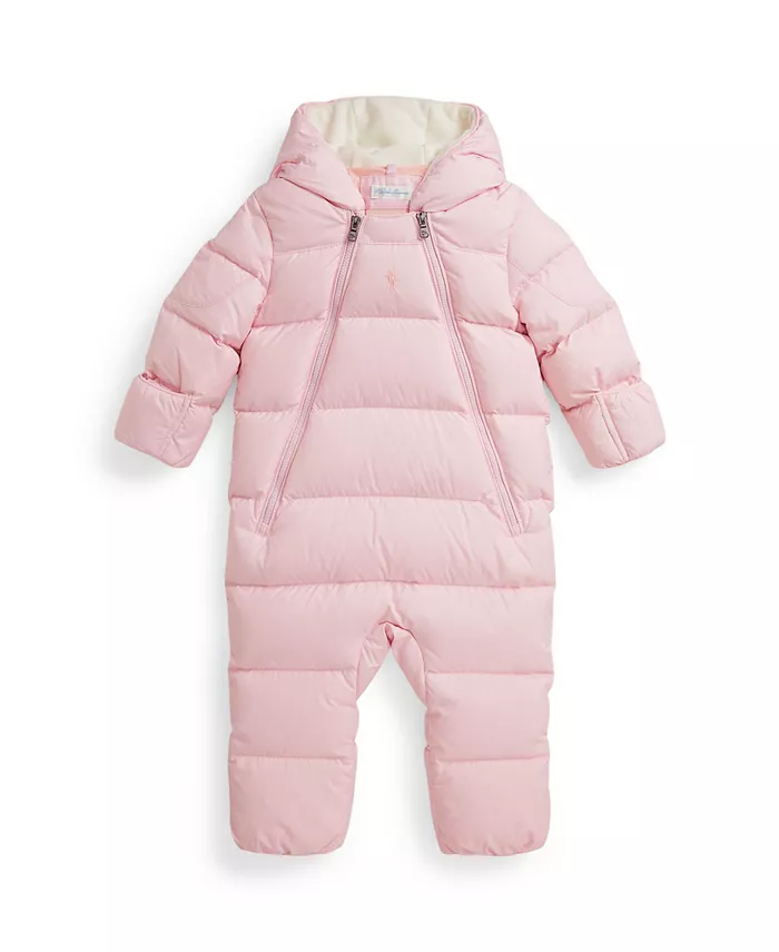 Детская утепленная куртка-комбинезон с капюшоном для девочек Polo Ralph Lauren, розовый
Детская утепленная куртка-комбинезон с капюшоном для девочек Polo Ralph Lauren, розовый