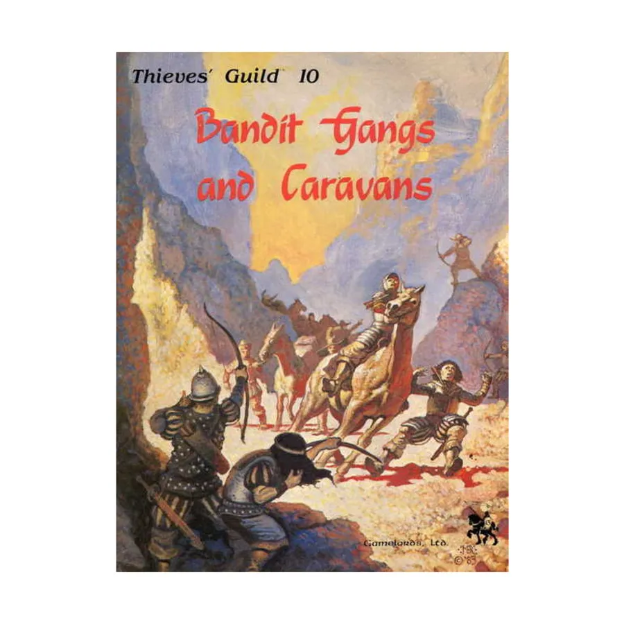 Модуль Thieves' Guild #10 - Bandit Gangs and Caravans, Thieves' Guild (Gamelords)
Модуль Thieves' Guild #10 - Bandit Gangs and Caravans, Thieves' Guild (Gamelords)