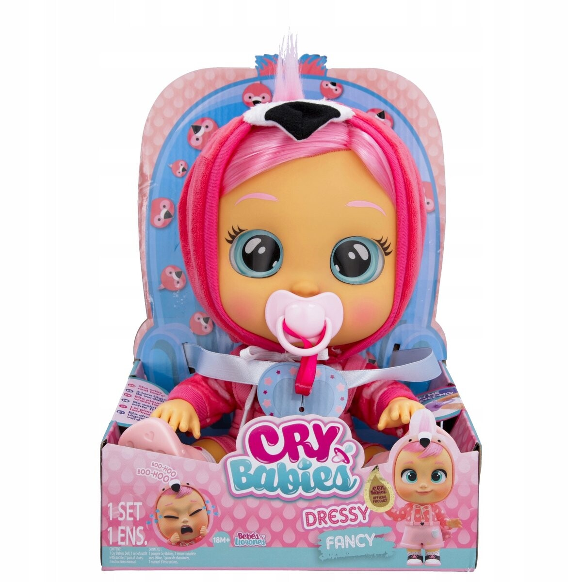 Кукла Cry Babies Dressy Fancy Tm Toys IMC Toys
Кукла Cry Babies Dressy Fancy Tm Toys IMC Toys