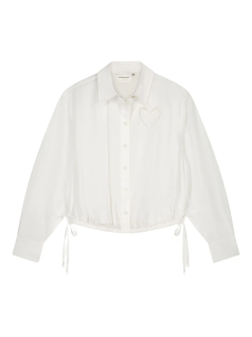 Рубашка с аппликацией в виде сердца Flore Fabienne Chapot, белый
Рубашка с аппликацией в виде сердца Flore Fabienne Chapot, белый