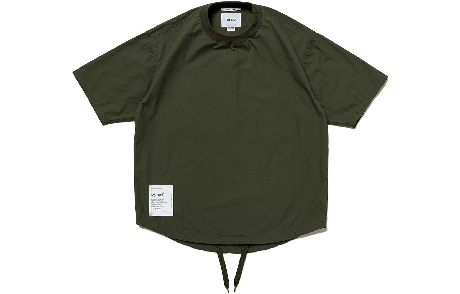 Футболка мужская WTAPS, зеленый
Футболка мужская WTAPS, зеленый