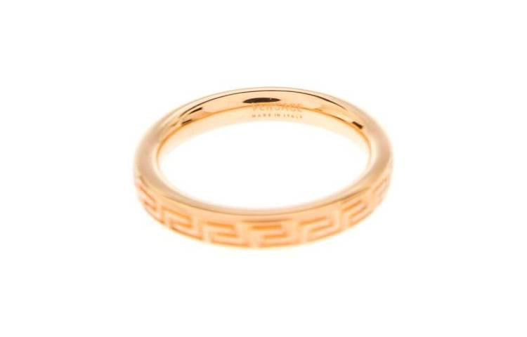 Кольцо с гравировкой в виде греческого ключа Versace, золото
Кольцо с гравировкой в виде греческого ключа Versace, золото