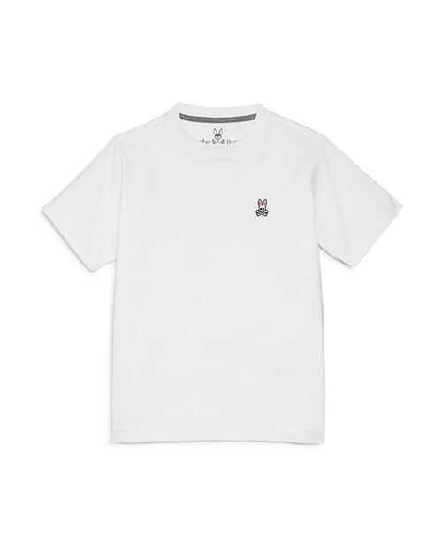 Футболка с круглым вырезом для мальчиков Psycho Bunny, цвет White
Футболка с круглым вырезом для мальчиков Psycho Bunny, цвет White