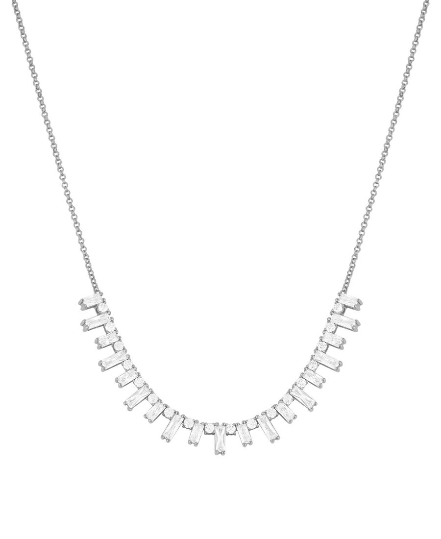 Колье с кубическим цирконием And Now This, Silver
Колье с кубическим цирконием And Now This, Silver