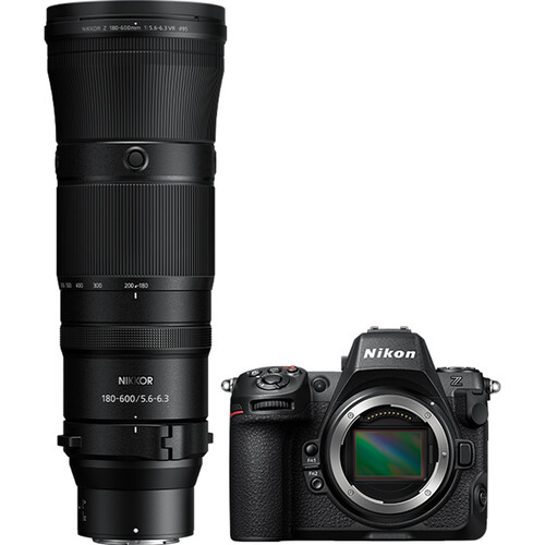 Беззеркальная камера Nikon Z8 Mirrorless Camera with 180-600mm f/5.6-6.3 Lens 2045
Беззеркальная камера Nikon Z8 Mirrorless Camera with 180-600mm f/5.6-6.3 Lens 2045