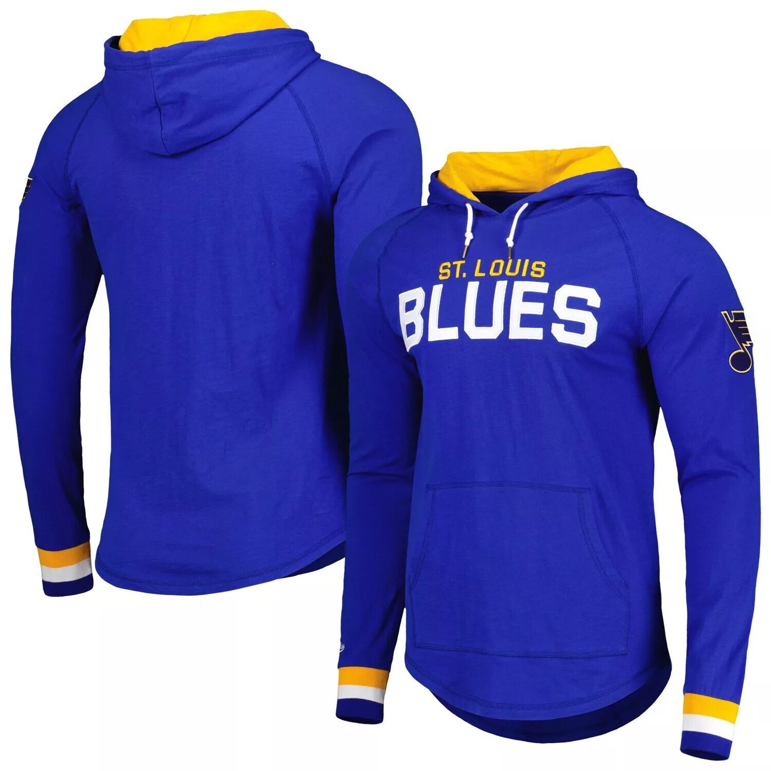Мужская футболка с длинным рукавом и худи Mitchell & Ness Blue St. Louis Blues Legendary Slub
Мужская футболка с длинным рукавом и худи Mitchell & Ness Blue St. Louis Blues Legendary Slub