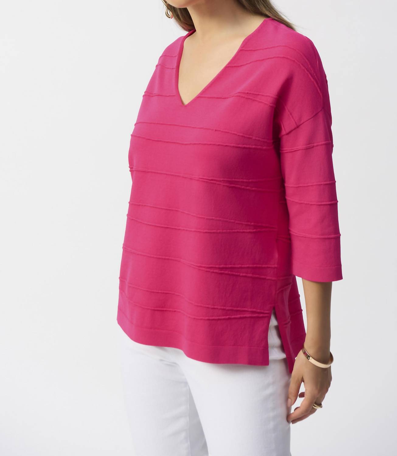 Джаккардовый свитер пуловер в цвете герани Joseph Ribkoff, Geranium
Джаккардовый свитер пуловер в цвете герани Joseph Ribkoff, Geranium