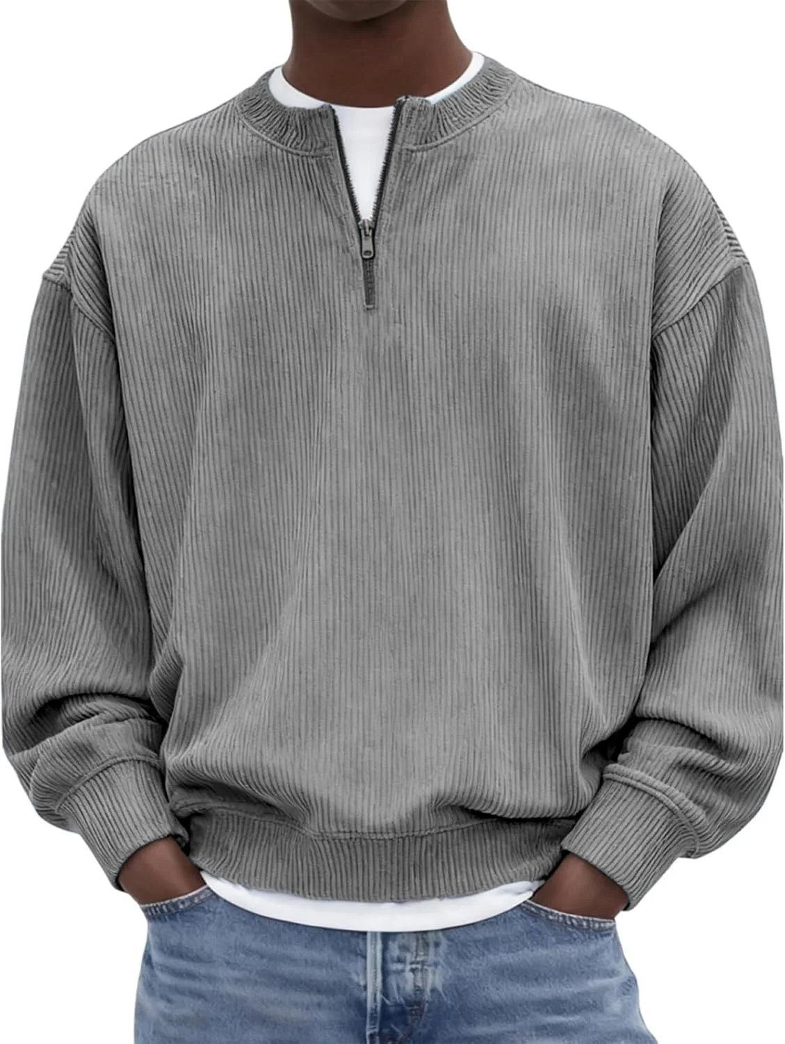 Мужская рубашка с длинным рукавом Golf Corduroy Pullover
Мужская рубашка с длинным рукавом Golf Corduroy Pullover