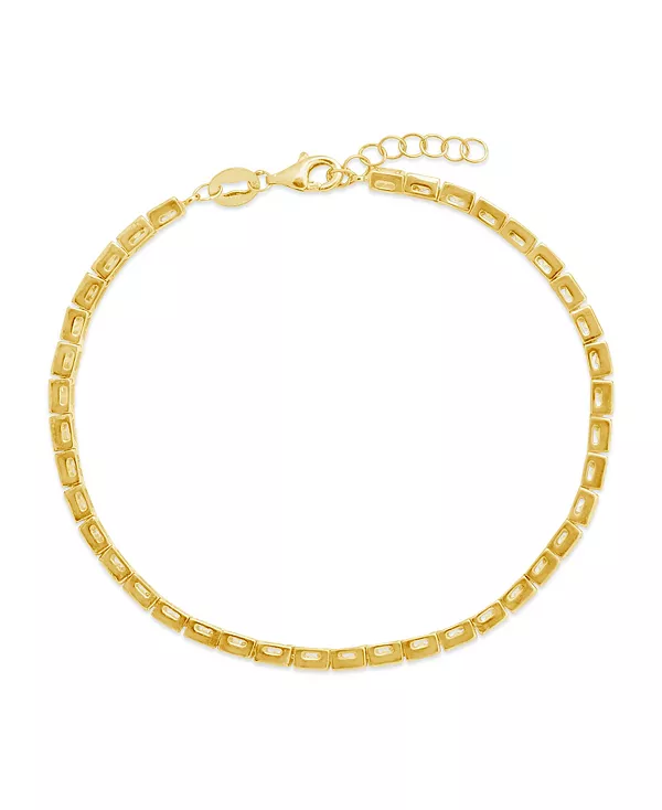 Теннисный браслет Кристины с квадратным кубическим цирконием Sterling Forever, gold
Теннисный браслет Кристины с квадратным кубическим цирконием Sterling Forever, gold