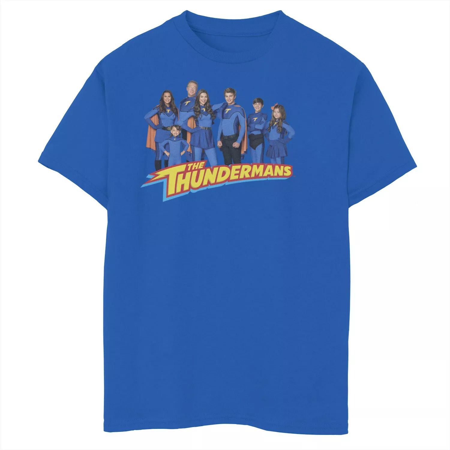 Футболка с логотипом группы The Thundermans Family для мальчиков 8–20 лет Nickelodeon
Футболка с логотипом группы The Thundermans Family для мальчиков 8–20 лет Nickelodeon
